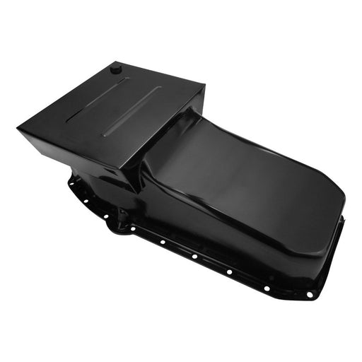 RTS Oil Pan, SB Chev, 427 Stroker, Steel, Black, Windage Tray, Crank Scraper, Suit HQ-WB Holden, Each - RTS-2201 RTS-2201