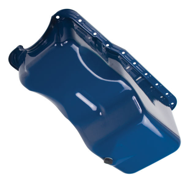 RTS Oil Pan Sump, Replacement OEM Style For Ford Blue Finish, SB For Ford, 289,302W, Each - RTS-25-9078BL RTS-25-9078BL