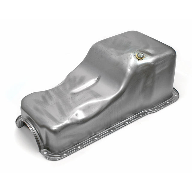 RTS Oil Pan Sump, Steel, Raw Finish, Replacement, SB For Ford Falcon 289, 302 Windsor, Each - RTS-25-9078U RTS-25-9078U