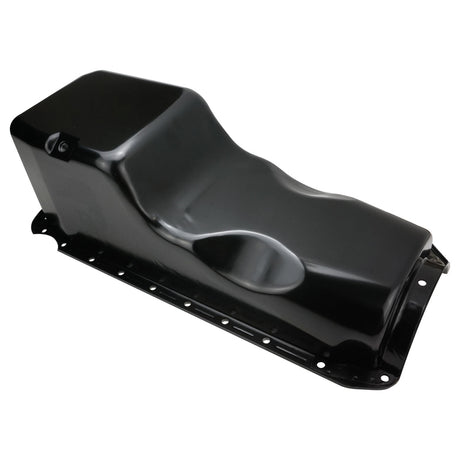 RTS Oil Pan Sump, Steel, Painted Black Finish, Replacement, BB Chev Holden, 396-454, 65-90 Mark IV, Each - RTS-25-9294BK RTS-25-9294BK