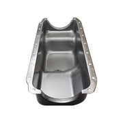 RTS Oil Pan Sump, Steel, Black Finish, Replacement, SB Chrysler, Dodge, Plymouth, 360, Each - RTS-25-9344BK