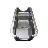 RTS Oil Pan Sump, Steel, Black Finish, Replacement, SB Chrysler, Dodge, Plymouth, 360, Each - RTS-25-9344BK