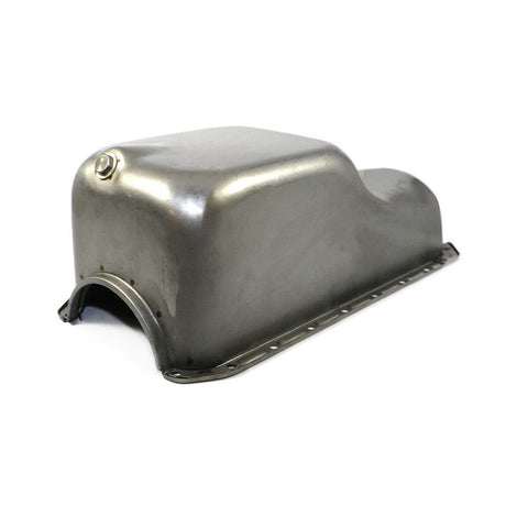 RTS Oil Pan Sump, Steel Raw Finish Replacement, BB For Chrysler, Early Hemi, 331-392, Each - RTS-25-9497U RTS-25-9497U