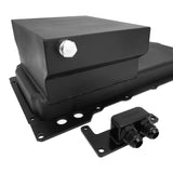 RTS Steel Oil Pan, Chev Holden Engine Swap, LS, 427 Stroker , 90 Deg Remote Mount Filter, Matt Black, Rear Sump 6.5 litre Capacity, Pick Up, Kit - RTS-3000-KIT