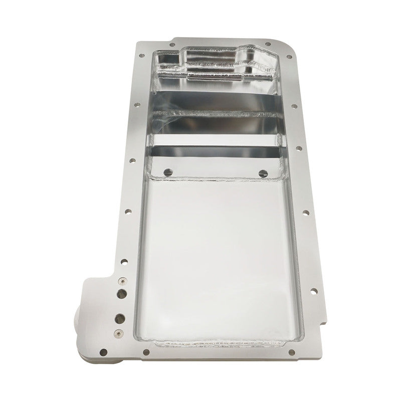 RTS Oil Pan, Aluminium Fabricated Pan, Front Sump, Chev/Holden Commodore LS, 427 Stroker, Remote Mount Filter, Pick Up, Kit - RTS-3003-ALUM