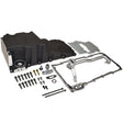 RTS Oil Pan Cast Aluminium Black, Standard Stoke, Early Holden or Chev with LS Engine Swap, up to 3.620 Inch Stroke, Each - RTS-3022BK RTS-3022BK