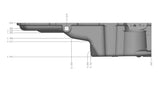 RTS Oil Pan Cast Aluminium, 427 Stoker, Early Holden or Chev with LS Engine Swap, Up to 4.00 Inch Stroke, Each - RTS-3023