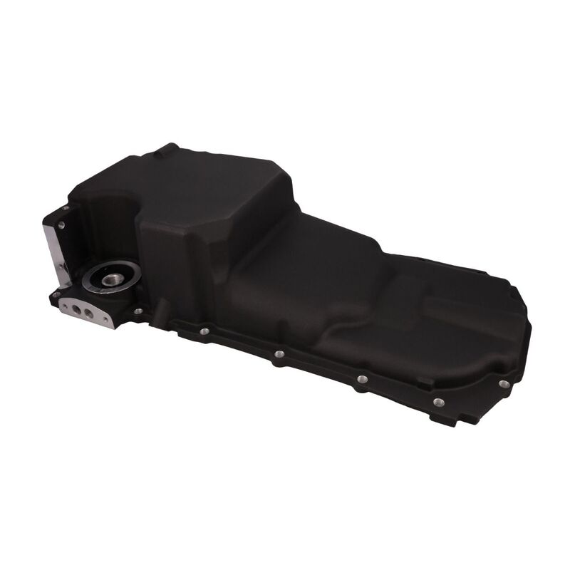 RTS Oil Pan Cast Aluminium Black, Early Holden or Chev with GM Gen V LT, Engine Swap, Each - RTS-3024-BK RTS-3024-BK