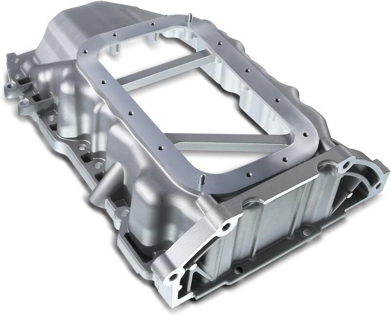 RTS Oil Pan Cast Aluminium, Upper Engine OIl Pan, Jeep Wrangler JK, V6, 3.6Lt, Each - RTS-3050