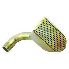 RTS Oil Pump Pickup, High Volume, For Ford SB 302-351C, Stroker Oil Pan, Gold Zinc Steel, Each - RTS-33-3310 RTS-33-3310