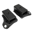 RTS OE, Rear Leaf Spring Differential and Shock Absorber Mounting Plate Kit With Rubber Insulators, as Original GT Falcon - Will Fit All Models 67-78 - RTS-4369 RTS-4369