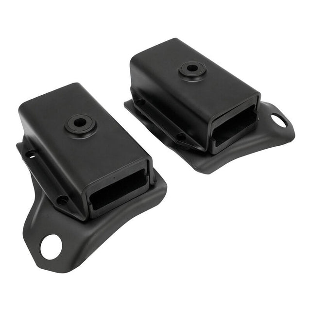 RTS OE, Rear Leaf Spring Differential and Shock Absorber Mounting Plate Kit With Rubber Insulators, as Original GT Falcon - Will Fit All Models 67-78 - RTS-4369 RTS-4369