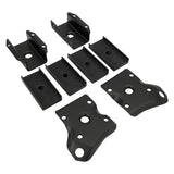 RTS OE, Rear Leaf Spring Differential and Shock Absorber Mounting Plate Kit With Rubber Insulators, as Original GT Falcon - Will Fit All Models 67-78 - RTS-4369