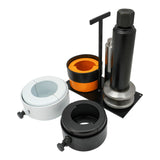 RTS Bearing Puller Tool, Crown Wheel And Pinion Bearing Removal Tool Includes, 3 Dual Sided Clamshells , Locking Collar, Stand, Arbor, Universal, Kit - RTS-6000 RTS-6000
