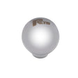 RTS Shift Knob, Round, Aluminium, Satin, Logo, Automatic, Manual Transmission - RTS-80534 RTS-80534