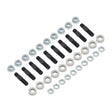RTS Axle Stud kit, Screw-In, 5/8-18 in. RH, .875 Shank, .437 Washers, Nuts, Kit - RTS-AS7003 RTS-AS7003