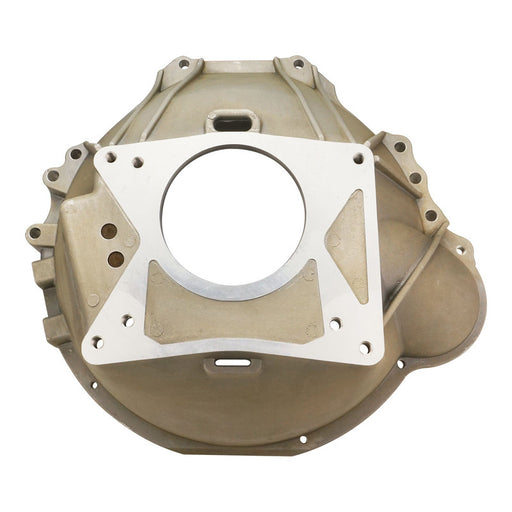 RTS OE Transmission Bellhousing, Manual, Aluminium, Natural, Suits 164 Tooth, SB Ford 289, 302, 351W, 351C, Toploader, Single Rail Gearbox, Each - RTS-BH001