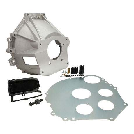 RTS OE Transmissions Bellhousing, Manual, Aluminium, SB Ford 289,302W, 351C OE Style, 157T, Tremec, TKX,TKO 500/600 or TR3550 Transmission, kit - RTS-BH010F RTS-BH010F