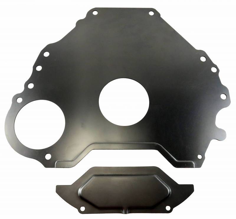 RTS OE, Sandwich Plate Kit,Transmission to Block. Ford C4, 157 Tooth, Includes Inspection Plate, Windsor, Cleveland, Kit - RTS-BHS001 RTS-BHS001