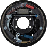 RTS Drum Brake Kit, Complete 11 in, Big Ford Late Style, 5 x 4.5 Bolt Circle, 2.5" Offset Backing Plates with brakes, Set - RTS-BKFORD11