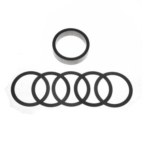 RTS Pinion Bearing Spacer, 9 Inch Ford Solid Adjustable Shim Spacer , 1.37 in. ID, 1.69 in. OD, Black Oxide, Kit - RTS-BSFORD9 RTS-BSFORD9