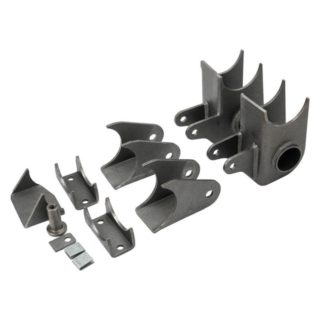 RTS Rear Axle Diff Housing Weld-on Bracket Kit, Ford 9'', Holden Commodore VH, Fabricated Kit - RTS-DHN-BKVH RTS-DHN-BKVH