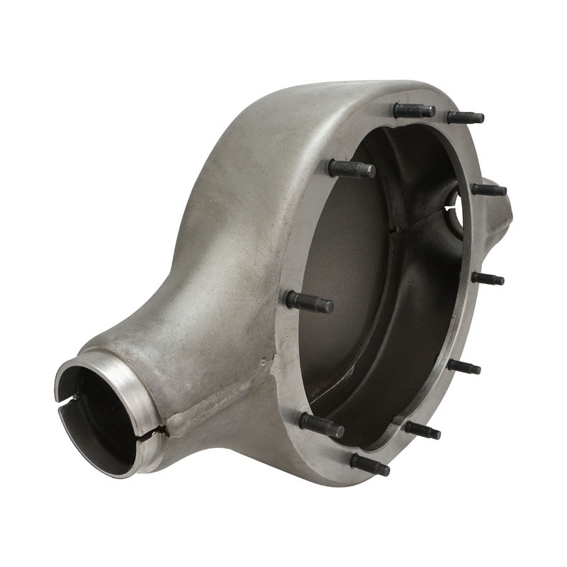 RTS Rear Axle Diff Housing, For Ford Early Style 9in. Heavy Duty, Steel, Hotrod Smooth Round Back, Accepts 3.00 in. Axle Tubes - RTS-DHNF9RB