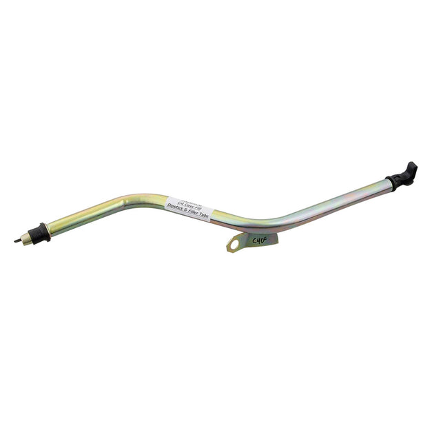 RTS Transmission Dipstick and tube ,Trick Loc ,Steel/Plastic lock, Black, SB Ford 5.8lt Late Model, E4OD , One Piece Tube & Stick, ,Each - RTS-DPS-8410-E4OD RTS-DPS-8410-E4OD