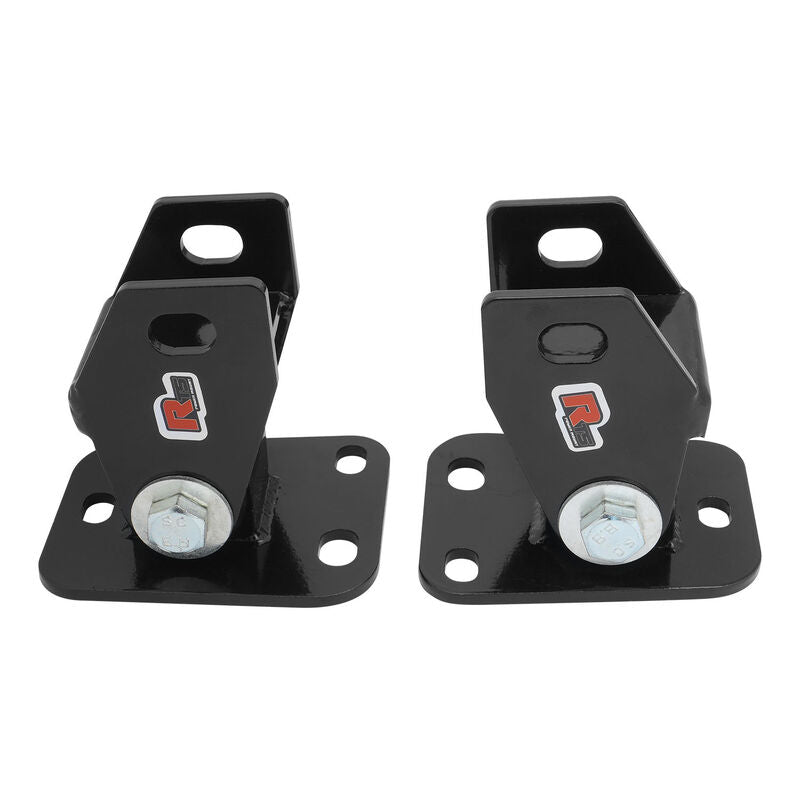 RTS Power Mount, Engine Mount, Replacement, Holden V8 HQ-WB, Torana LH-LX, Black/Black Polyurethane , Set - RTS-EMP004 RTS-EMP004
