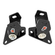 RTS Power Mount, Engine Mount, Engine Swap, Chev V8, into Holden HQ-WB, Torana LH-LX, Black/Red Polyurethane , Set - RTS-EMP005 RTS-EMP005
