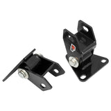 RTS Power Mount, Engine Mount, Engine Swap, Chev V8, into Holden HQ-WB, Torana LH-LX, Black/Red Polyurethane , Set - RTS-EMP005