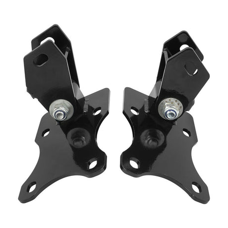 RTS Power Mount, Engine Mount, Engine Sway, GM LS ,into Holden HQ to WB , Black/Black Polyurethane , Set - RTS-EMP006 RTS-EMP006