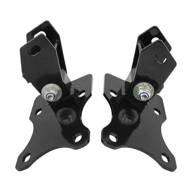 RTS Power Mount, Engine Mount, Engine Sway, GM LS ,into Holden HQ to WB , Black/Black Polyurethane , Set - RTS-EMP006 RTS-EMP006
