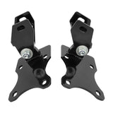 RTS Power Mount, Engine Mount, Engine Swap, GM LS Into Torana LH-LX, Black/Black Polyurethane , Set - RTS-EMP007 RTS-EMP007