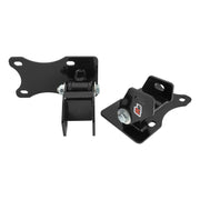 RTS Power Mount, Engine Mount, Engine Swap, GM LS Into Torana LH-LX, Black/Black Polyurethane , Set - RTS-EMP007