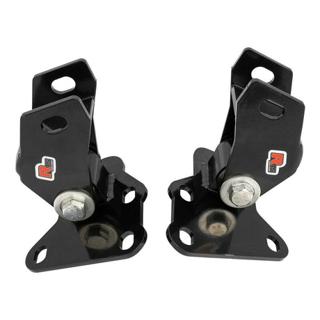RTS Power Mount, Engine Mount, Replacement, Holden V8, Commodore VB-VS, Black/Red Polyurethane , Set - RTS-EMP008 RTS-EMP008