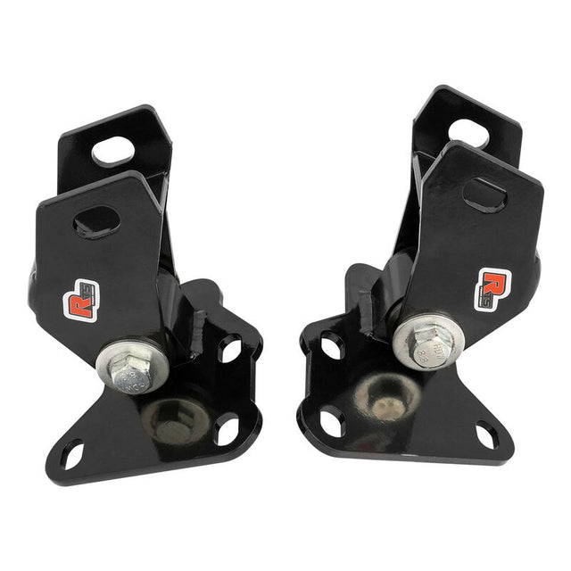 RTS Power Mount, Engine Mount, Replacement, Holden V8, Commodore VB-VS, Black/Red Polyurethane , Set - RTS-EMP008 RTS-EMP008
