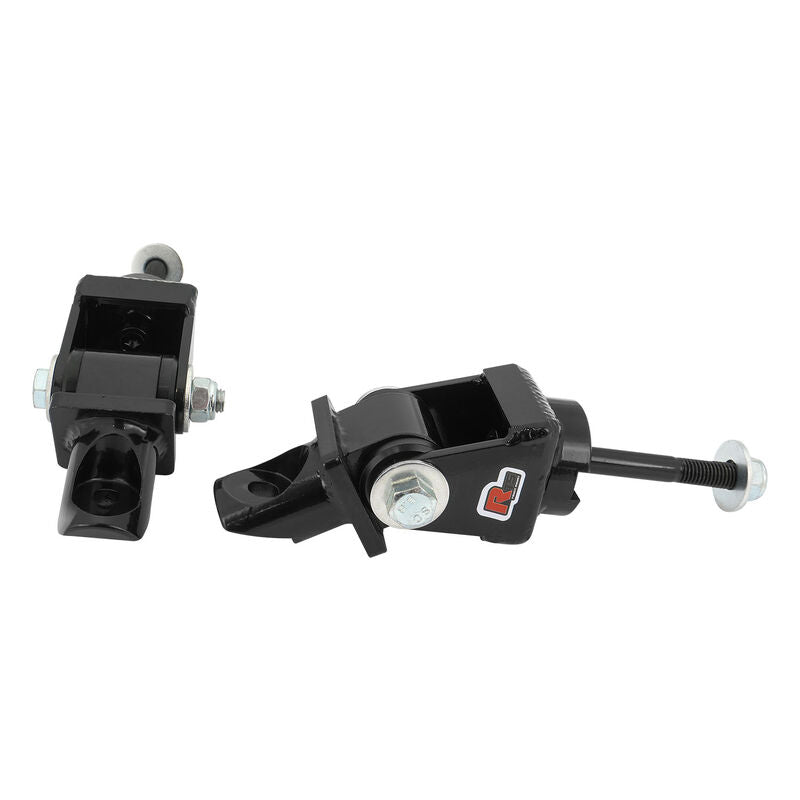 RTS Power Mount, Engine Mount, Replacement for Ford Barra 4.0L & V8, Ford Falcon FG Black/Black Polyurethane, Set - RTS-EMP202