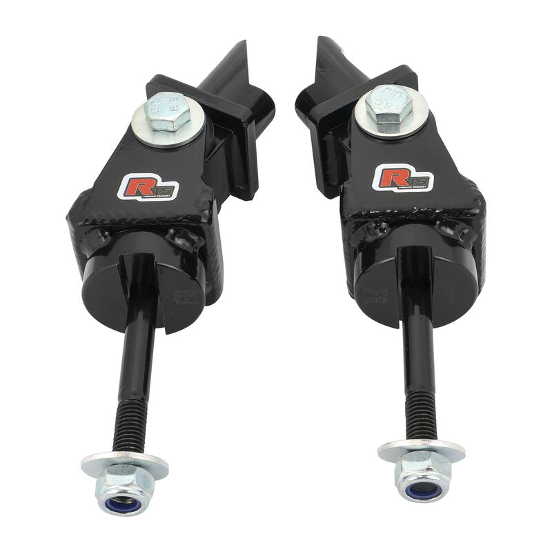 RTS Power Mount, Engine Mount, Replacement for Ford Barra 4.0L & V8, Ford Falcon FG Black/Black Polyurethane, Set - RTS-EMP202 RTS-EMP202