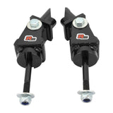 RTS Power Mount, Engine Mount, Replacement for Ford Barra 4.0L & V8, Ford Falcon FG Black/Black Polyurethane, Set - RTS-EMP202 RTS-EMP202