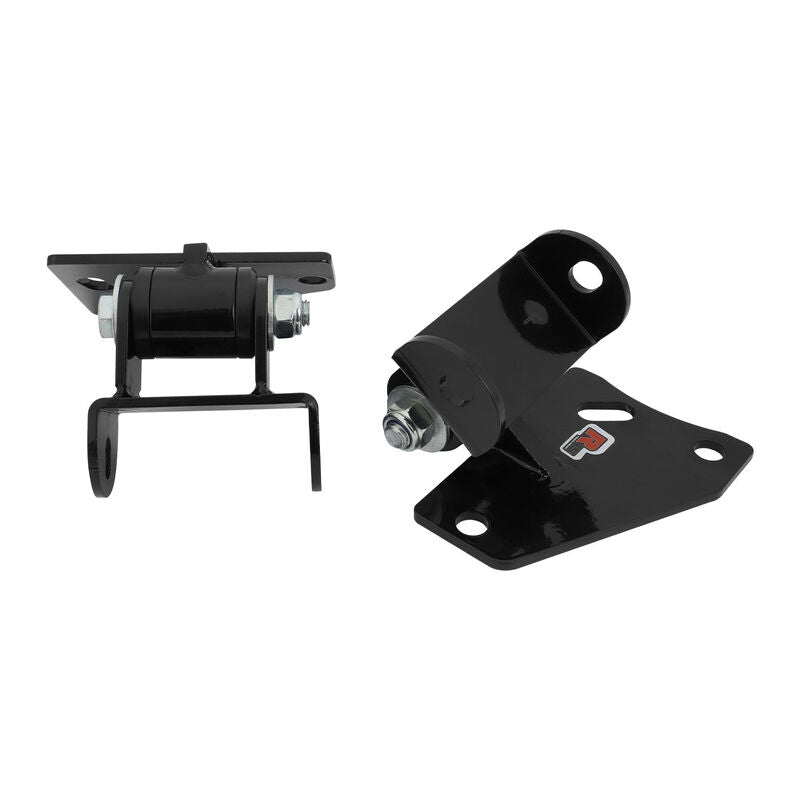 RTS Power Mount, Engine Mount, Replacement, Ford 4.0Lt , Barra, Falcon EA-ED, Black/Black Polyurethane , Set - RTS-EMP204