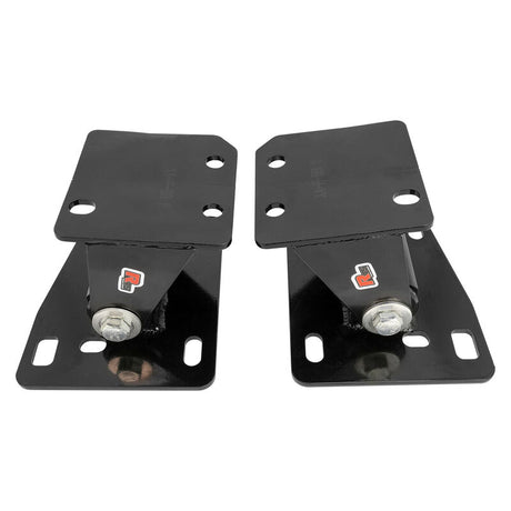 RTS Power Mount, Engine Mount, Engine Swap, Ford BB 429-460, into Falcon XA-XF, Black/Red Polyurethane, Set - RTS-EMP215 RTS-EMP215