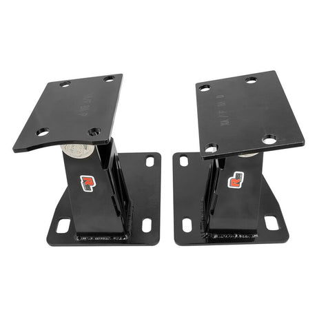 RTS Power Mount, Engine Mount, Engine Swap Ford 4.0Lt , Barra , in to Falcon XA-XF, Black/Red Polyurethane , Set - RTS-EMP218 RTS-EMP218