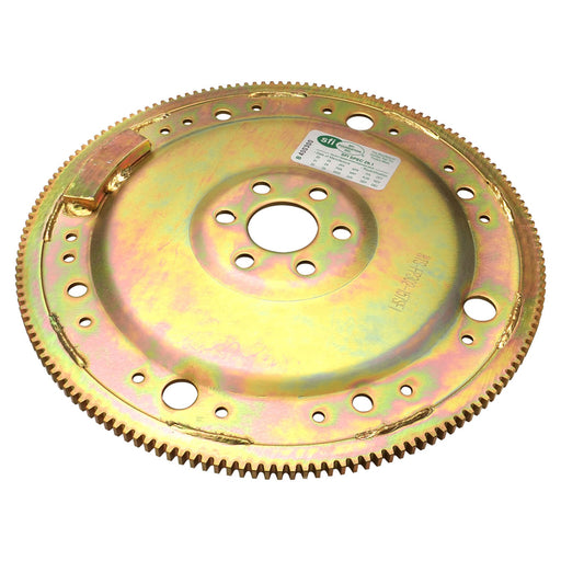 RTS Transmission Flexplate, SB Ford Windsor, Cleveland ,SFI 29.1, Gold Zinc, 157 Tooth - 28.2 oz/ External - 10.5 Converter Bolt Circle, Each - RTS-FP302-157-SFI