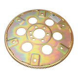 RTS Transmission Flexplate, Gold Zinc Late SB Chevrolet, 168 Tooth - External - 1-piece rear Main Seal Block, Each - RTS-FP350L RTS-FP350L