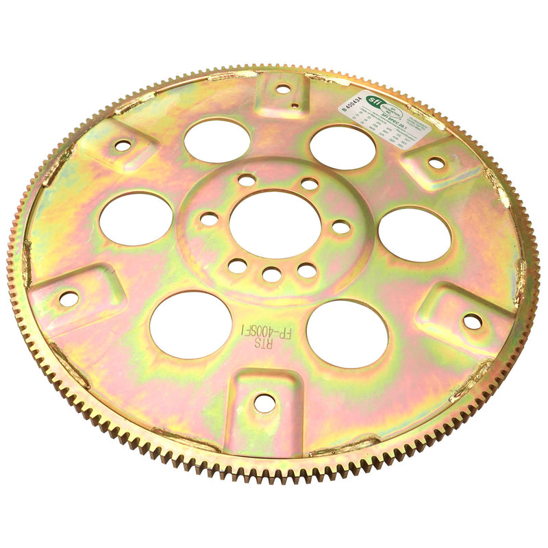 RTS Transmission Flexplate, SFI, Gold Zinc SB Chevrolet 400ci , 168 Tooth - External Balance, Each - RTS-FP400-SFI