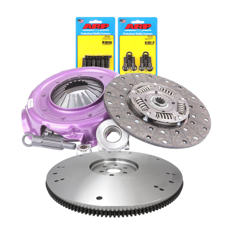 RTS Clutch & Billet Flywheel Assembly, Xtreme Clutch Kit, For Ford V8, Bronco Bolt Pattern 10-Spline, 1 1/16 in. Diameter Shaft, 11 in. Diameter Disc, - RTS-FW002-28002-1A RTS-FW002-28002-1A