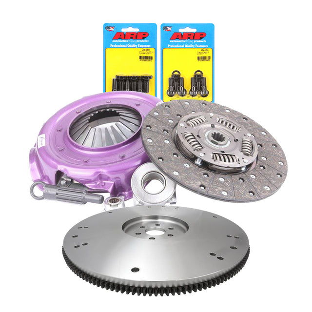 RTS Clutch & Billet Flywheel Assembly, Xtreme Clutch Kit, For Ford V8, Bronco Bolt Pattern 10-Spline, 1 1/16 in. Diameter Shaft, 11 in. Diameter Disc, - RTS-FW002-28002-1A RTS-FW002-28002-1A