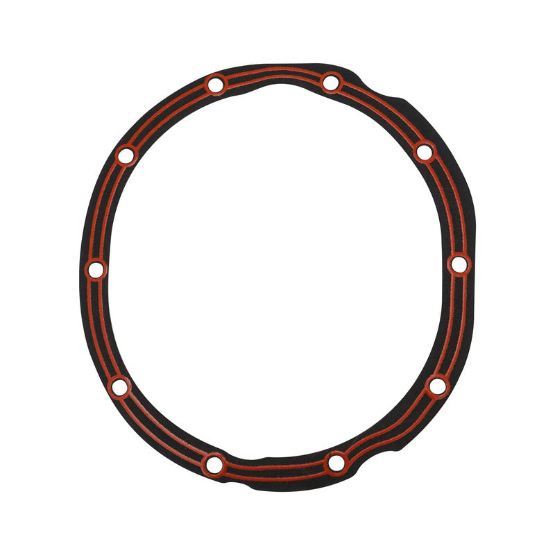 RTS LubeLocker Type, Differential Carrier, Diff Centre Gasket, Silicone/Aluminum, Fits Ford 9 in. Ring Gear, 10-Bolt Holes, Each - RTS-GKFORD9-LL