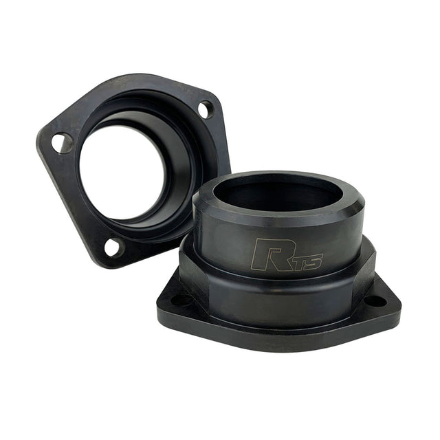 RTS Axle Housing Ends, Holden Commodore HQ-WB / VB-VS Disc Brake, Suits Ford Big Bearing 3.150", Steel, Black Oxide, Pair - RTS-HE1100 RTS-HE1100